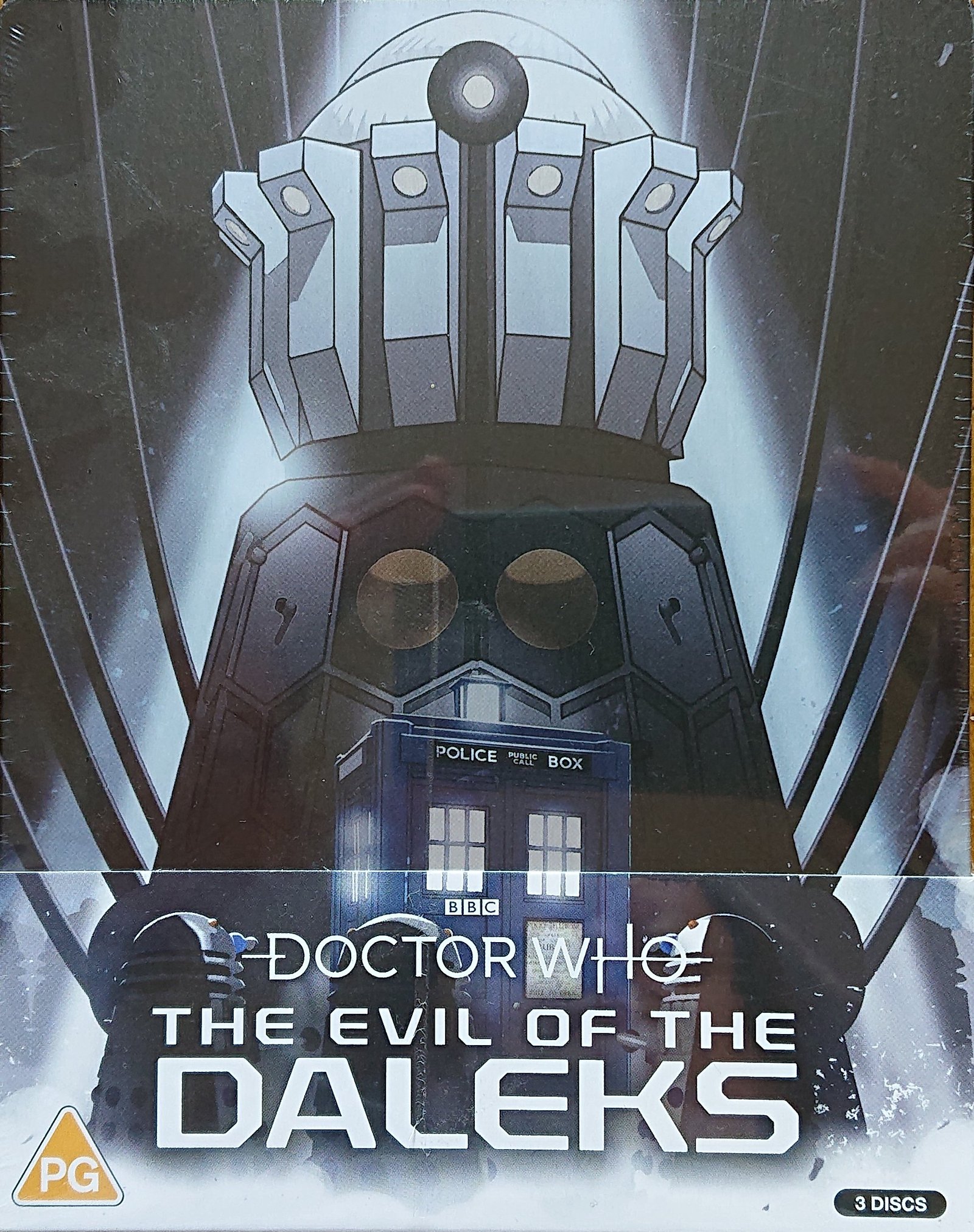 Picture of BBCBD 0532 Doctor Who - The evil of the Daleks by artist David Whitaker from the BBC records and Tapes library